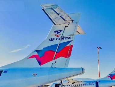 Αποκλειστικά από τη Sky Express τα δρομολόγια Θεσσαλονίκη–Κέρκυρα και Αθήνα–Κάλυμνος!